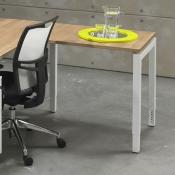 QWA126 - Aanbouwtafel Q-Bic White 120x60cm